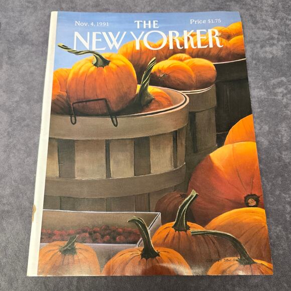 Vintage The New Yorker August 5th & November 4th 1991 Magazines - Picture 7 of 11